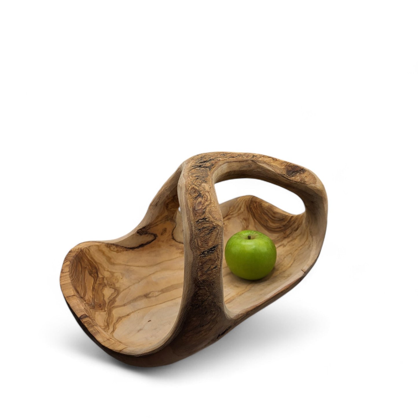 Olive Wood Fruit Holder
