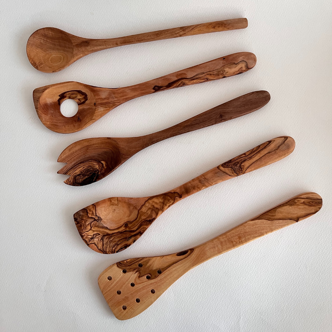 Olive Wood Spoons & Spatulas