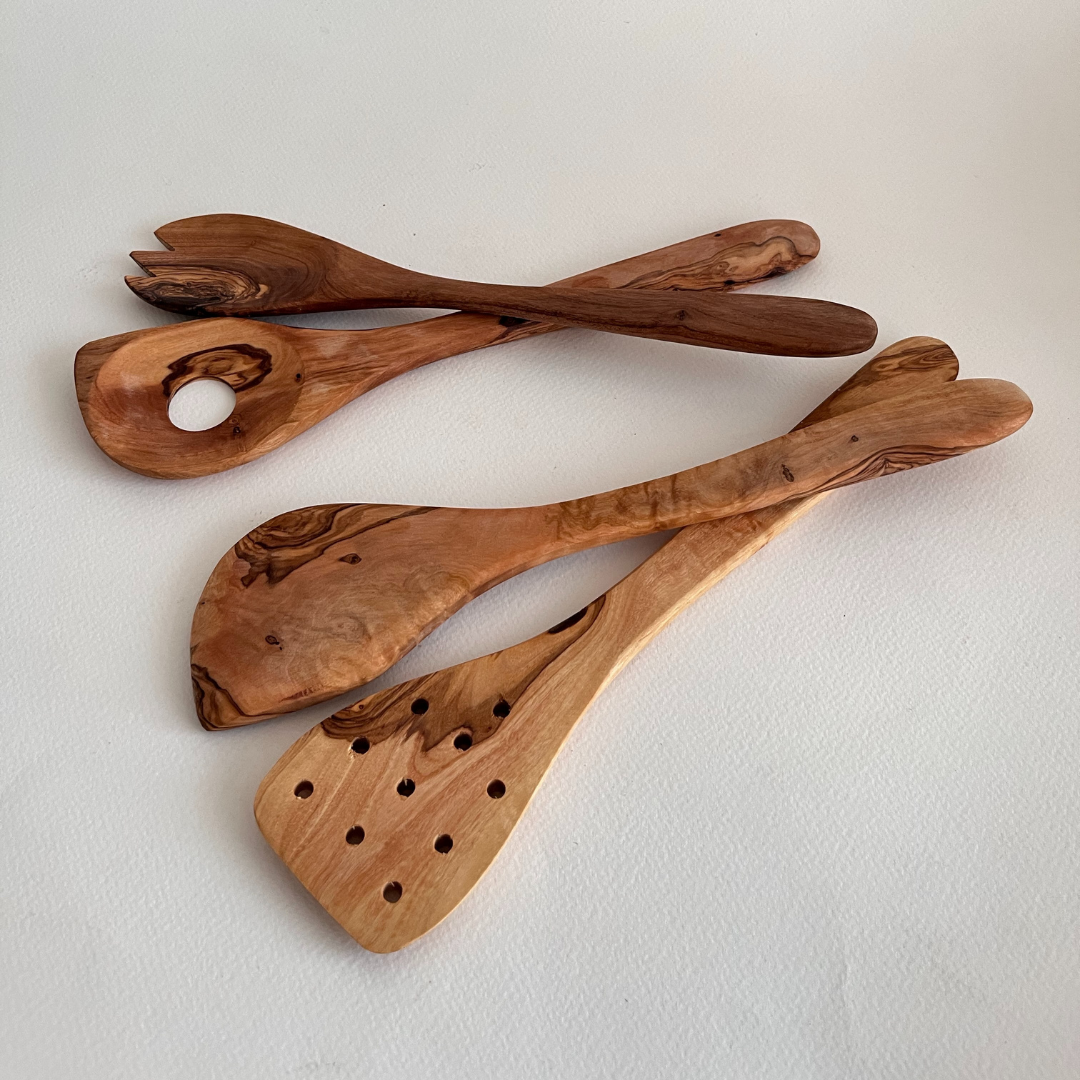 Olive Wood Spoons & Spatulas