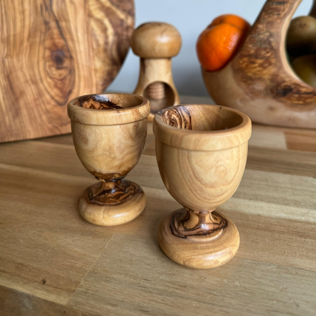 Olive Wood Egg Cup