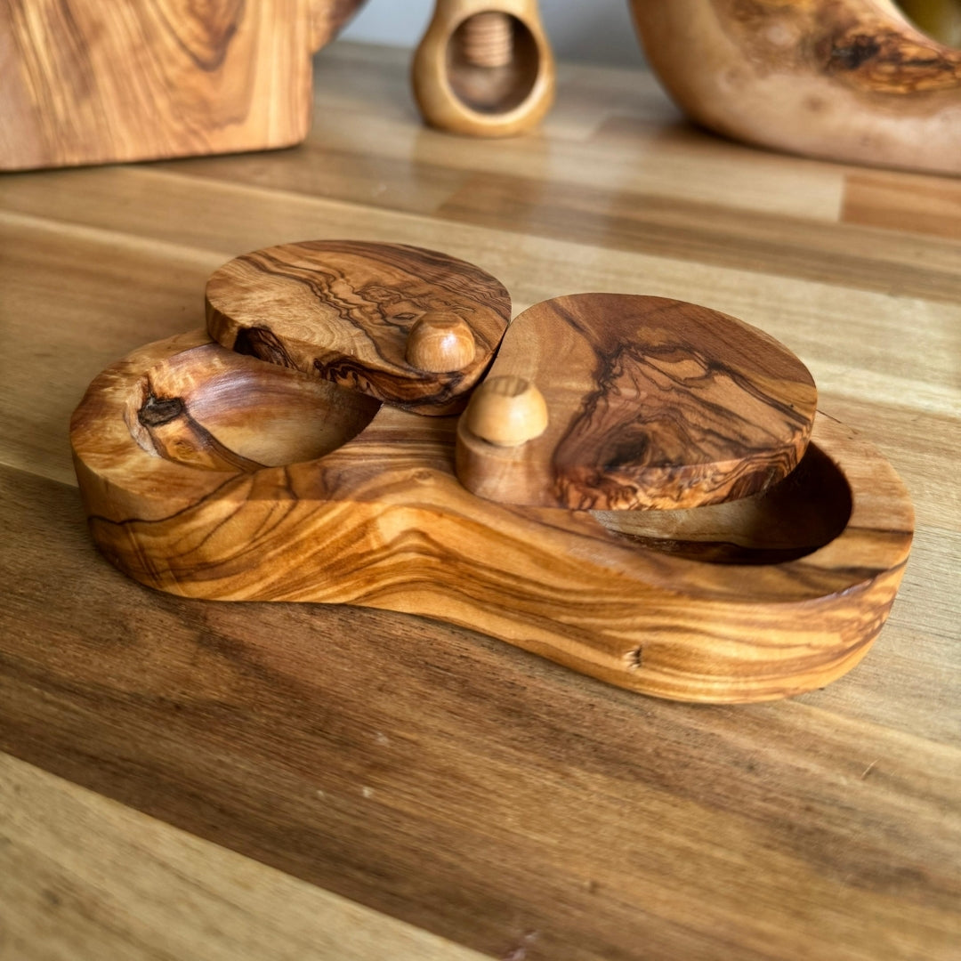 Olive Wood Spice Jar
