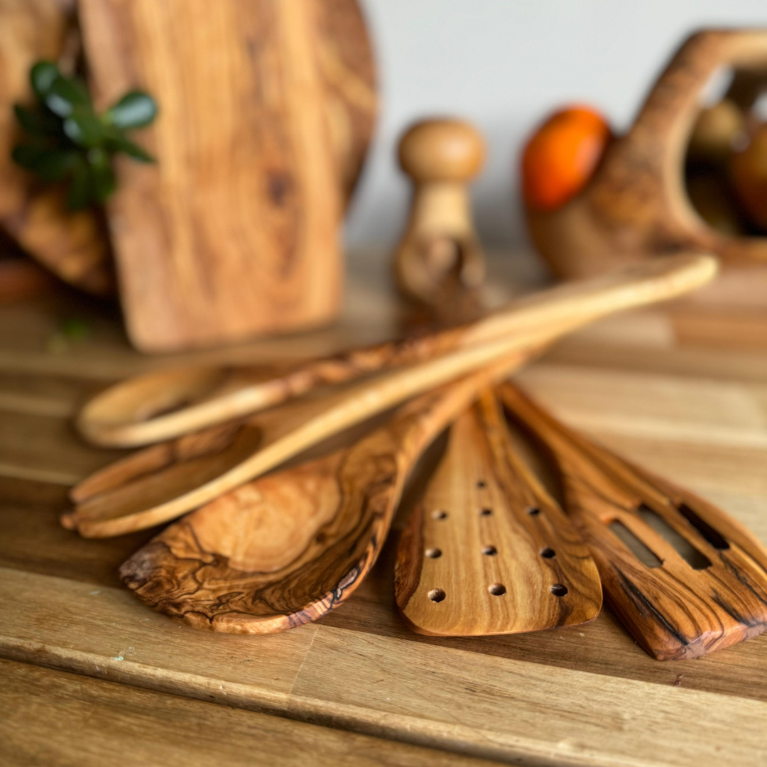 Olive Wood Spoons & Spatulas