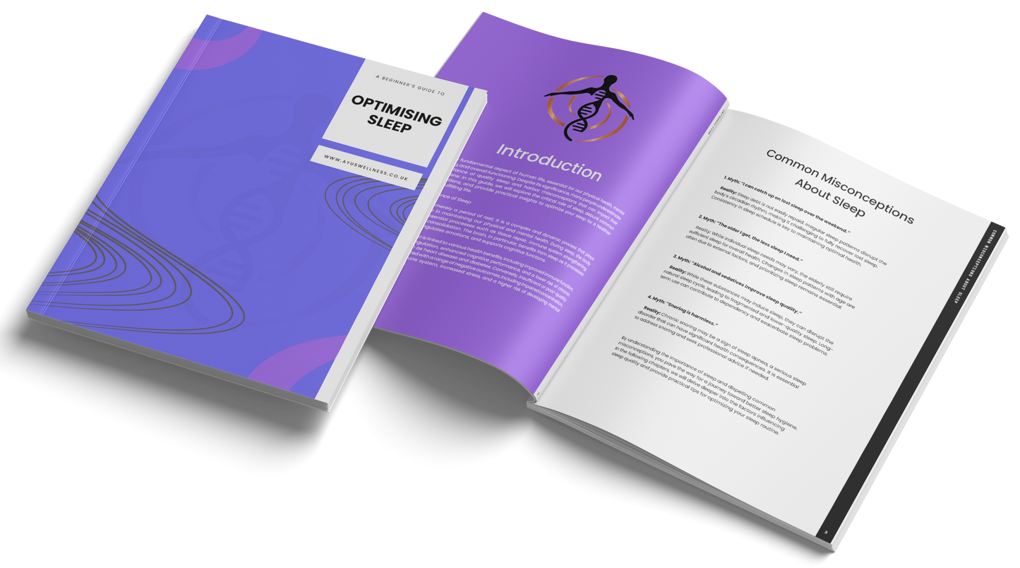Optimising Sleep - FREE E-book