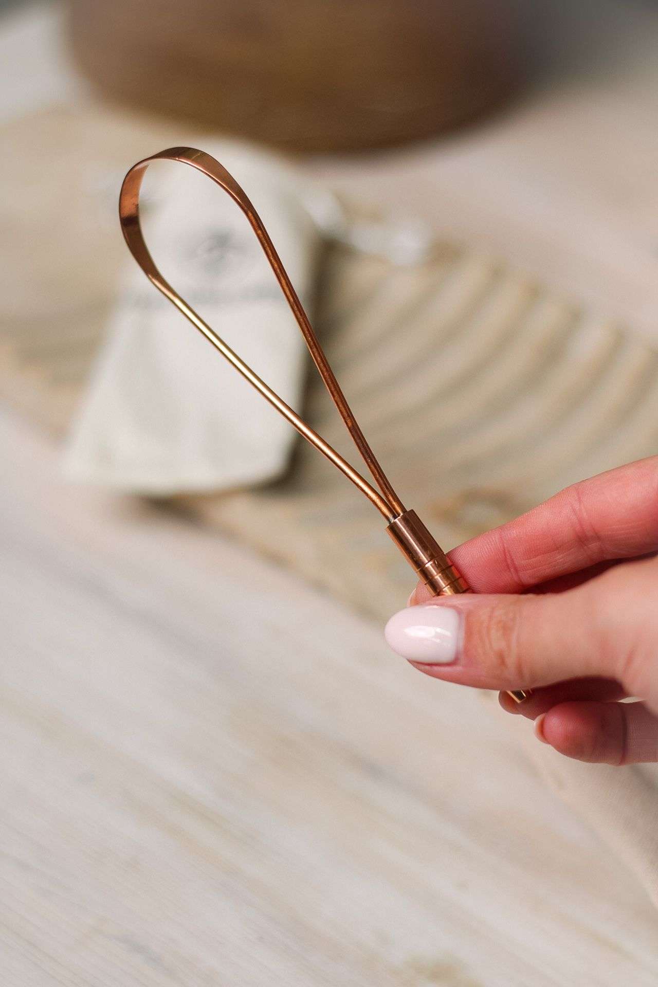 Copper Tongue Scraper
