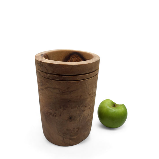 Olive Wood Spoon Holder