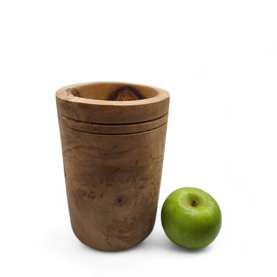 Olive Wood Spoon Holder