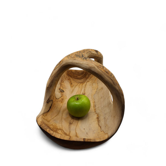 Olive Wood Fruit Holder