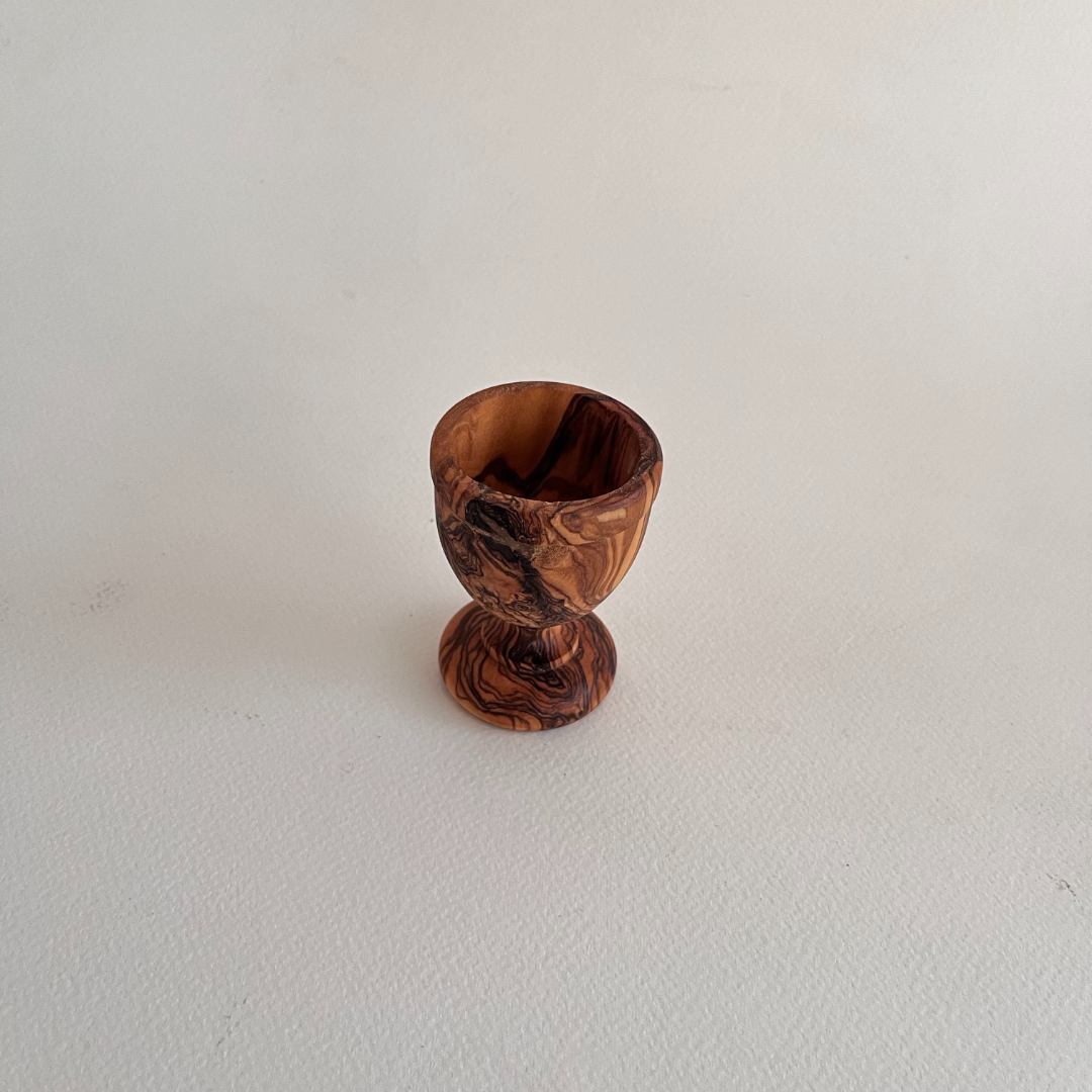 Olive Wood Egg Cup