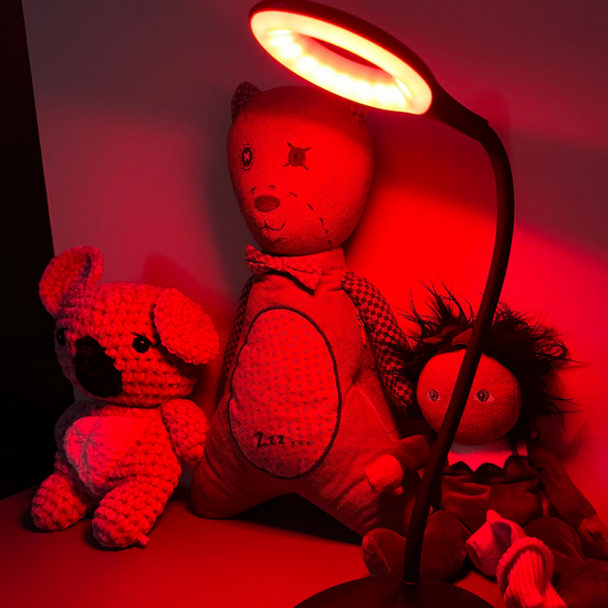 Blue Light Blocking Bed Lamp - 3-Mode