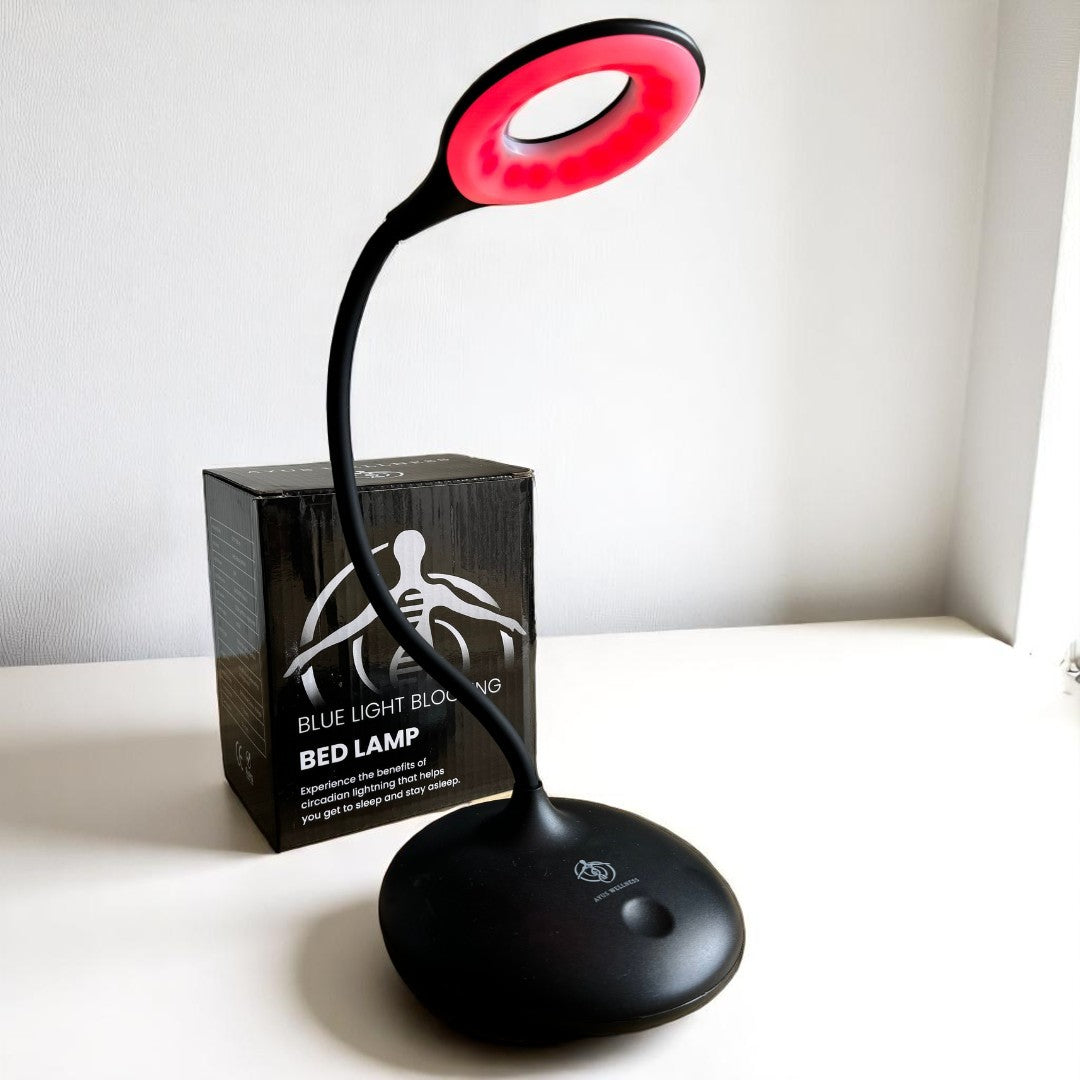 Blue Light Blocking Bed Lamp - 3-Mode
