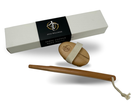 Ionic Copper Body Brush