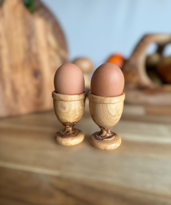 Olive Wood Egg Cup