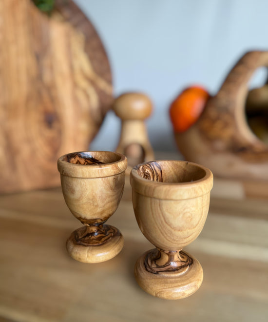 Olive Wood Egg Cup