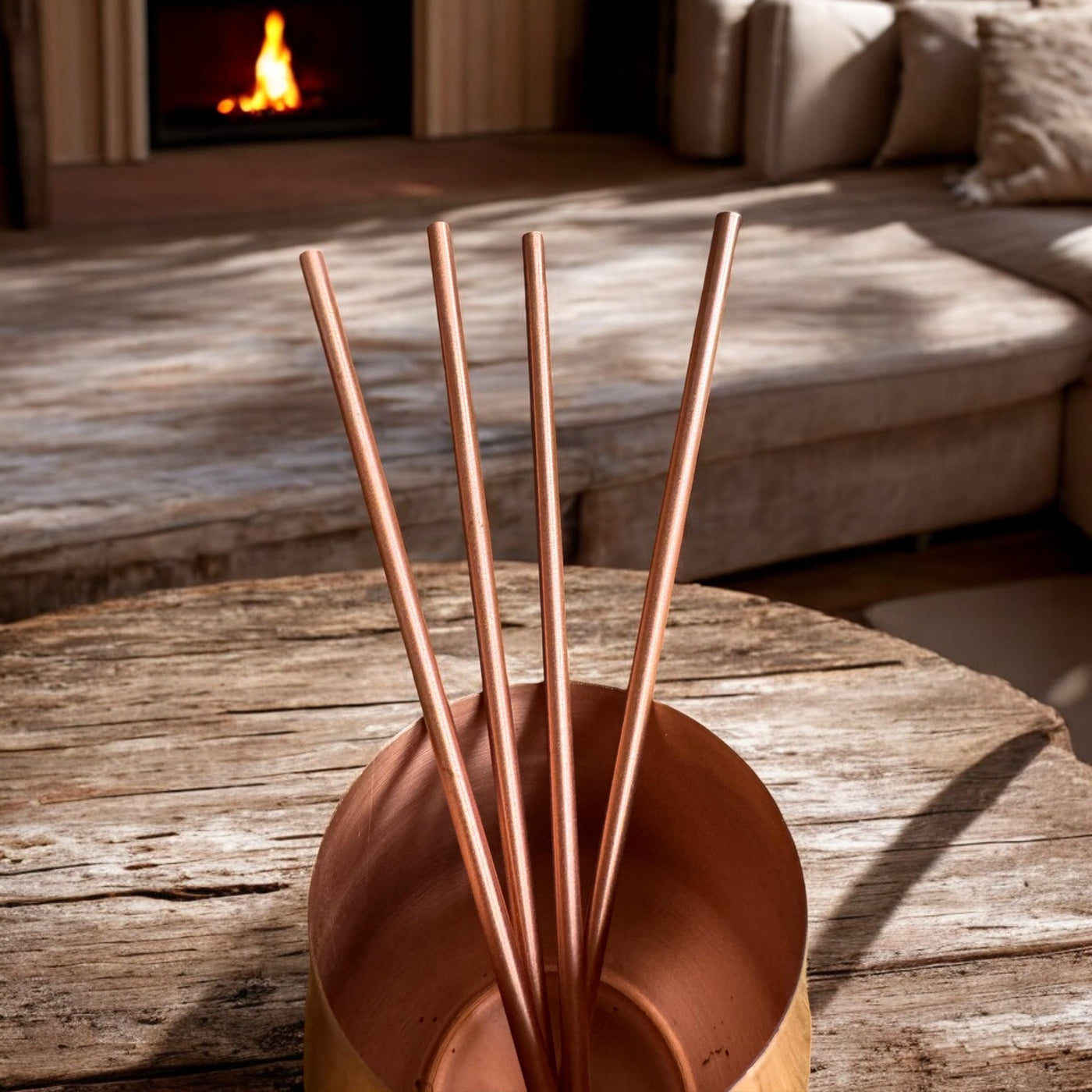 Copper Straws + Tumblers Bundle